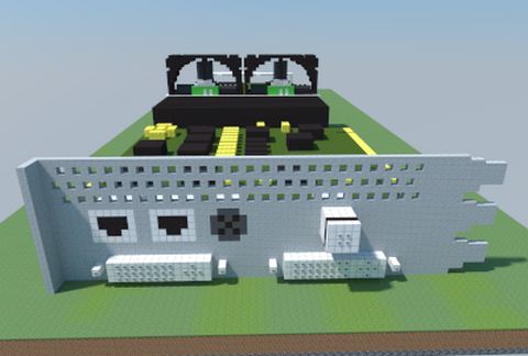3DLabs WIldcat 4210 schematic - building