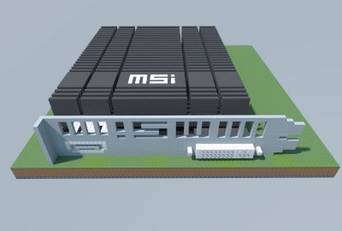 NVIDIA Geforce GT 1030 ITX (OC Edition) (MSI) schematic - building