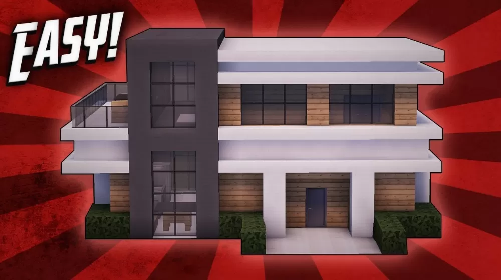 A Small Modern House schematic - building