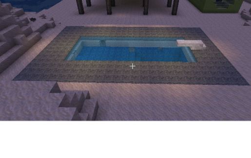 Lighted Swimming Pool