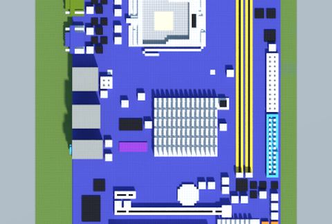 Intel G31M-S (ASRock) schematic - building