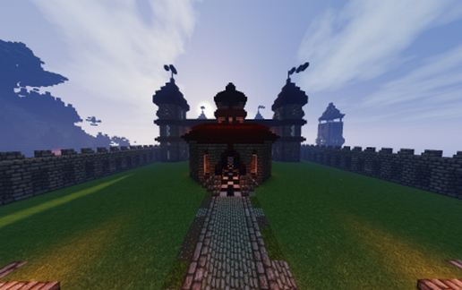 Thronehall / Throne room schematic - building