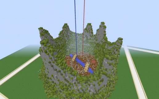 1v1 PVP Map schematic - building