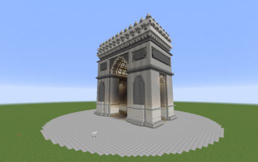 Triumphal Arch(Paris) schematic - building