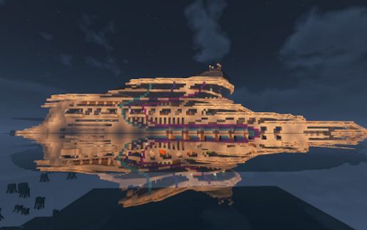 U.S.S Trident [Fully Furnished] schematic - building