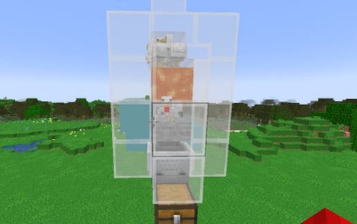 Easy Chicken Cooker (Litematica) schematic - building