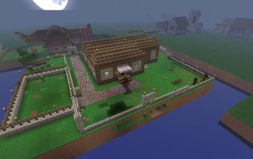 Small House village schematic - building