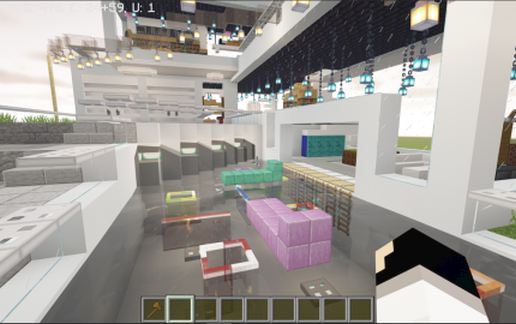 Awesome Modern House! (Decorated) schematic - building