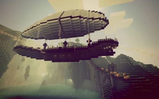 Airship by iChunkLP *Reuploaded*