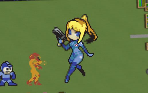 ZeroSuit Samus Chibi schematic - building