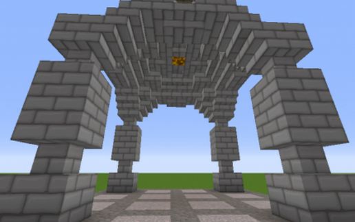 Entrance Way schematic - building