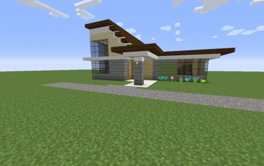 Modern House 001 schematic - building