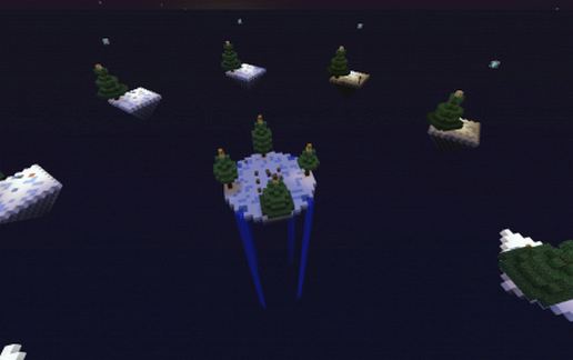 SkyWars 8/8 Ice schematic - building