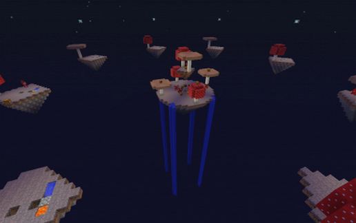 SkyWars 8/8 Mushroom schematic - building