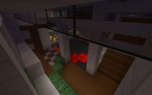 Large Modern House schematic - building