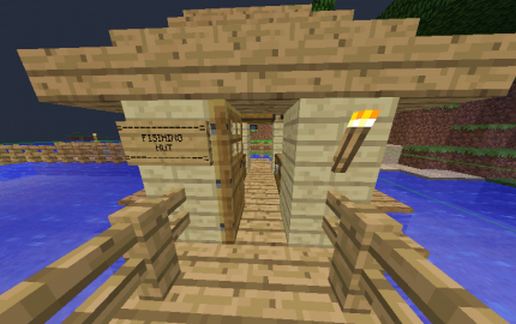 Japanese style? Fishing hut schematic - building