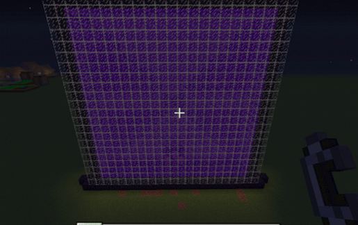 Biggest Possible Nether Portal