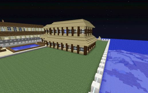 Villa 65x52 schematic - building