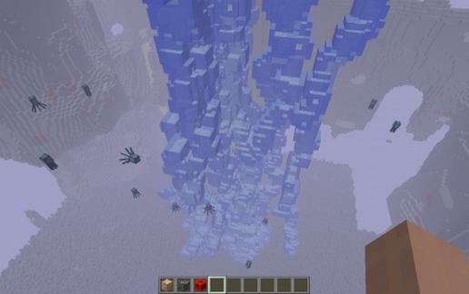 Underwater Ice tornado Machine