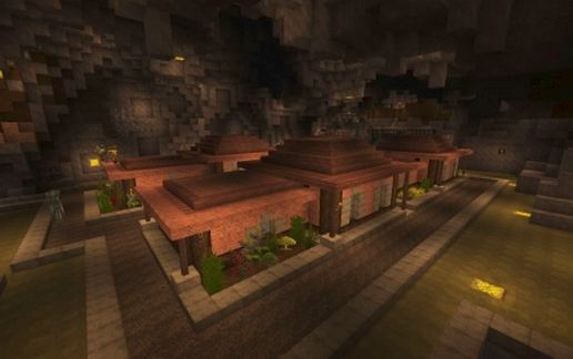 Cave Village schematic - building
