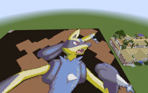 shiny lucario schematic - building