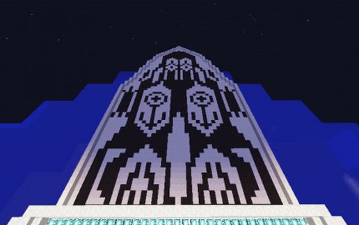 Luxuiry Cruise Ship schematic - building
