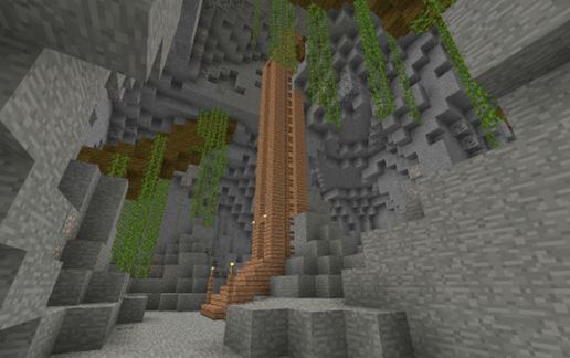 Mining Tree House (Facing North) schematic - building