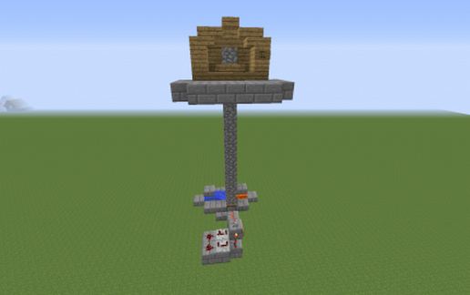 !00% efficient Cobble stone generator schematic - building