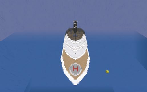USS Angel [Fully Furnished] schematic - building