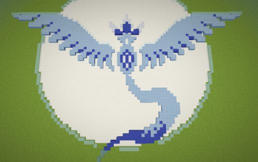 Team Mystic Logo schematic - building
