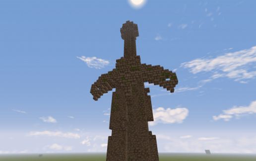 Ancient sword in the ground