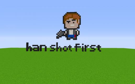Han shot first pixel art schematic - building