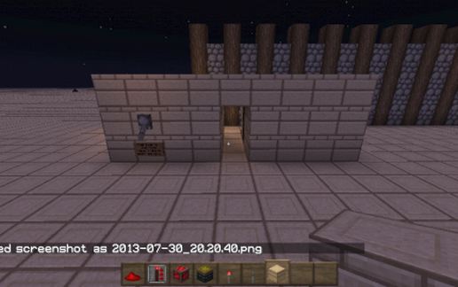 completely hidden redstone door