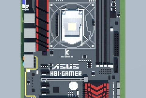 Intel H81-GAMER (ASUS) schematic - building