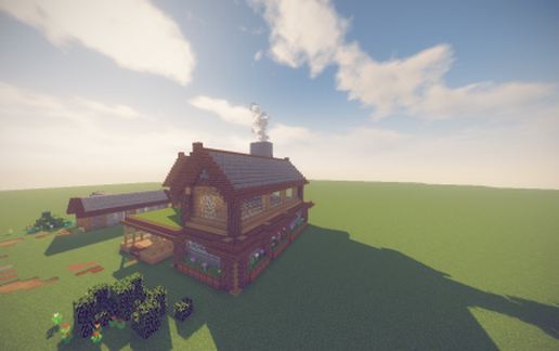 Wooden House schematic - building