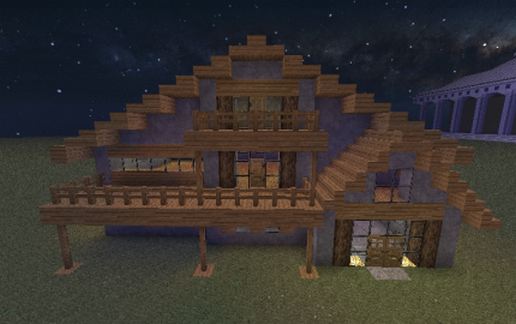 House #1 schematic - building