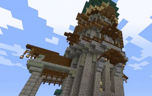 Green tower