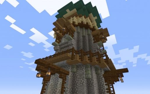 Green tower