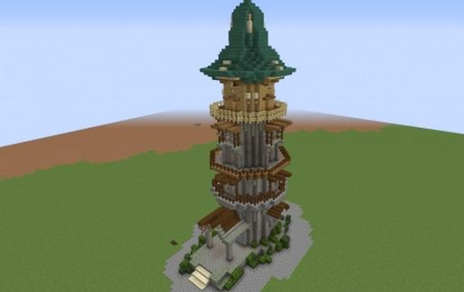 Green tower