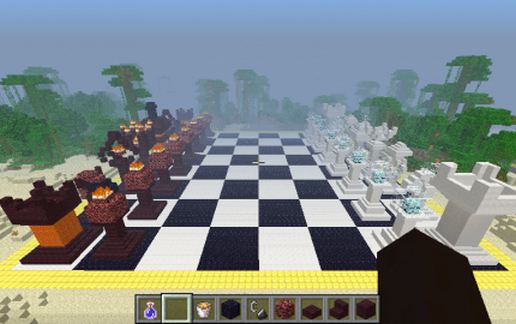 Giant Chess Set schematic - building