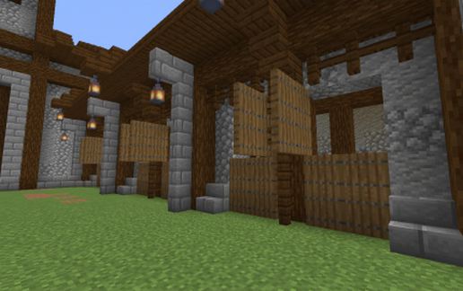 Medieval Town Collection 1 Stables schematic - building