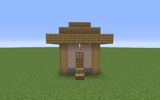 Village House 1 schematic - building
