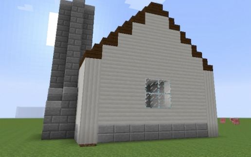 Small Modern House schematic - building