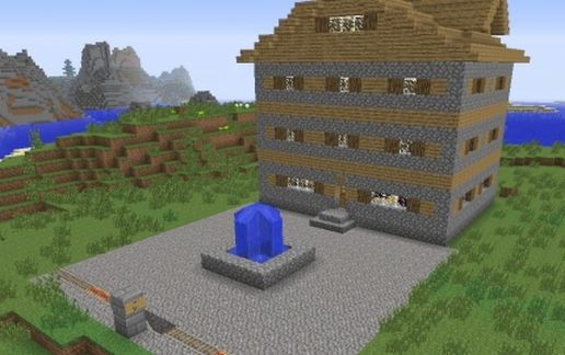 Simple Medieval Inn schematic - building