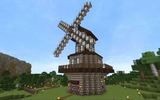 Tudor Style Windmill schematic - building
