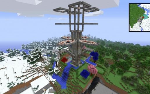 Tower of the Elements schematic - building