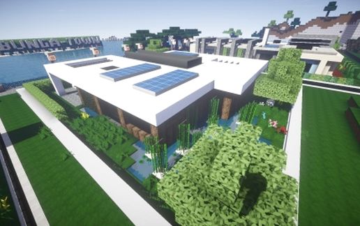 Modern Bungalow #1 schematic - building