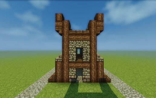Medieval Wall Section