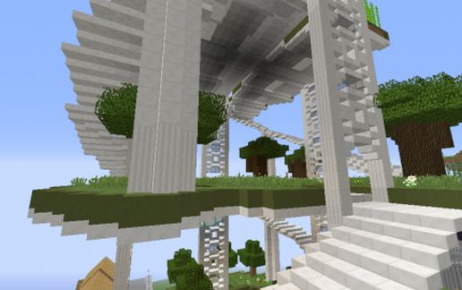Top of the stack-able tower, Gardens and Farms