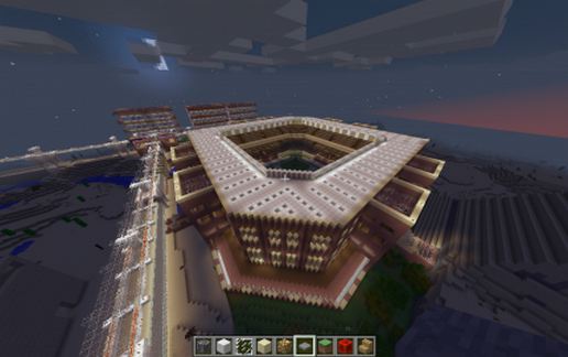 Major League Baseball Stadium (Update) schematic - building